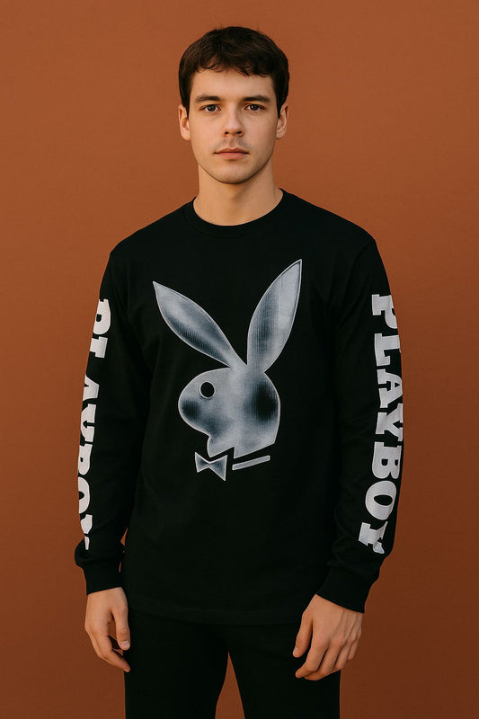 Camisa Playboy negra
